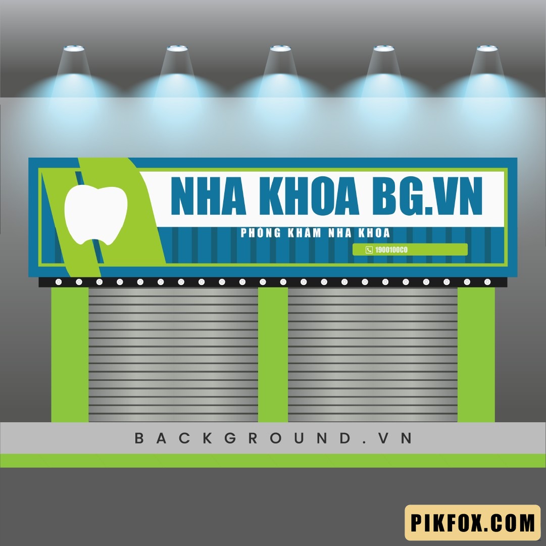 Biển hiệu nha khoa đẹp dễ thi công (1)