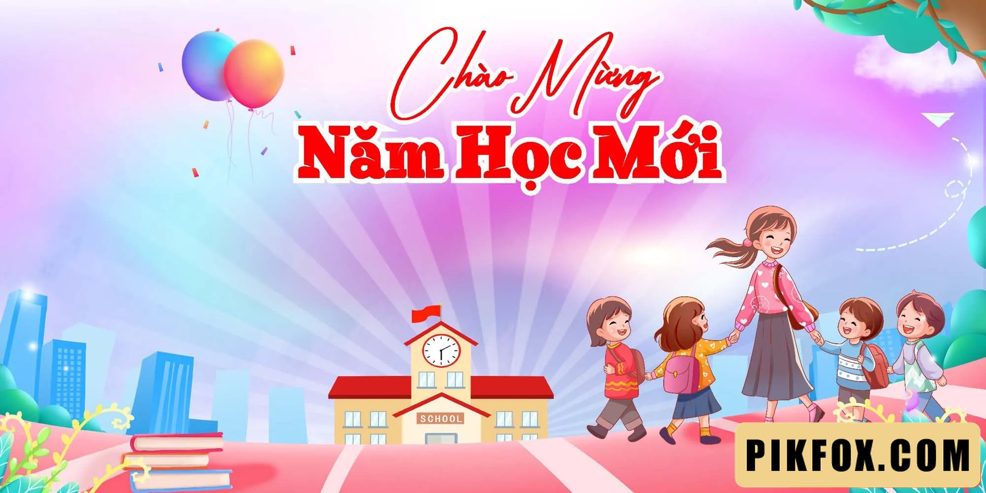 Chào mừng năm học mới Tiểu Học 2025 (5)