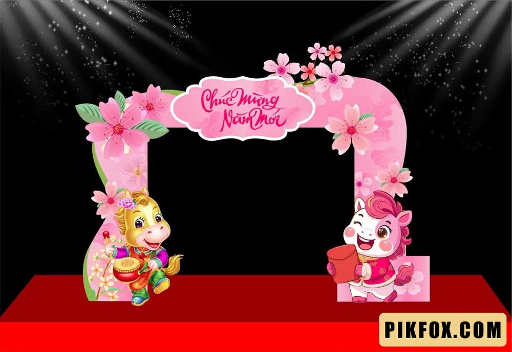 Cổng chào Tết 2026 (8)