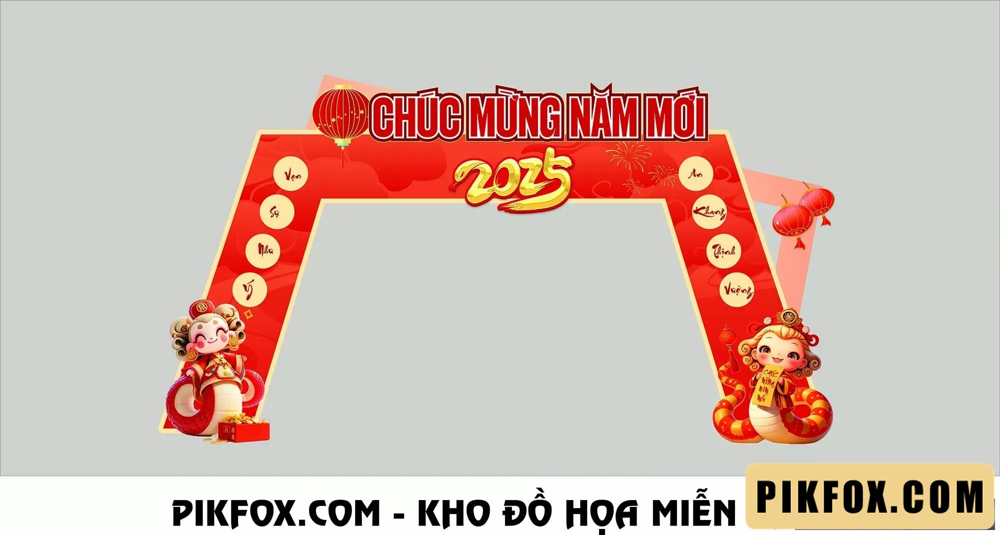 Cổng chào tết