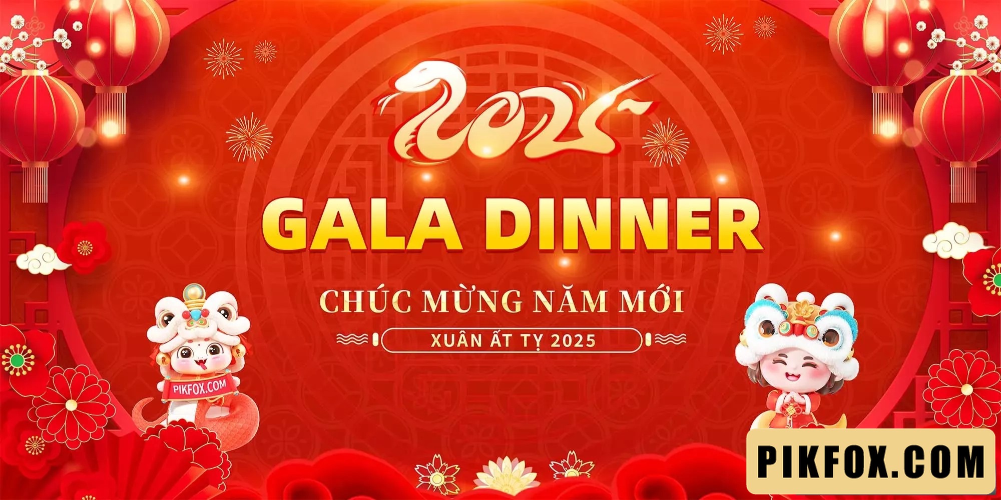 Gala dinner for new year