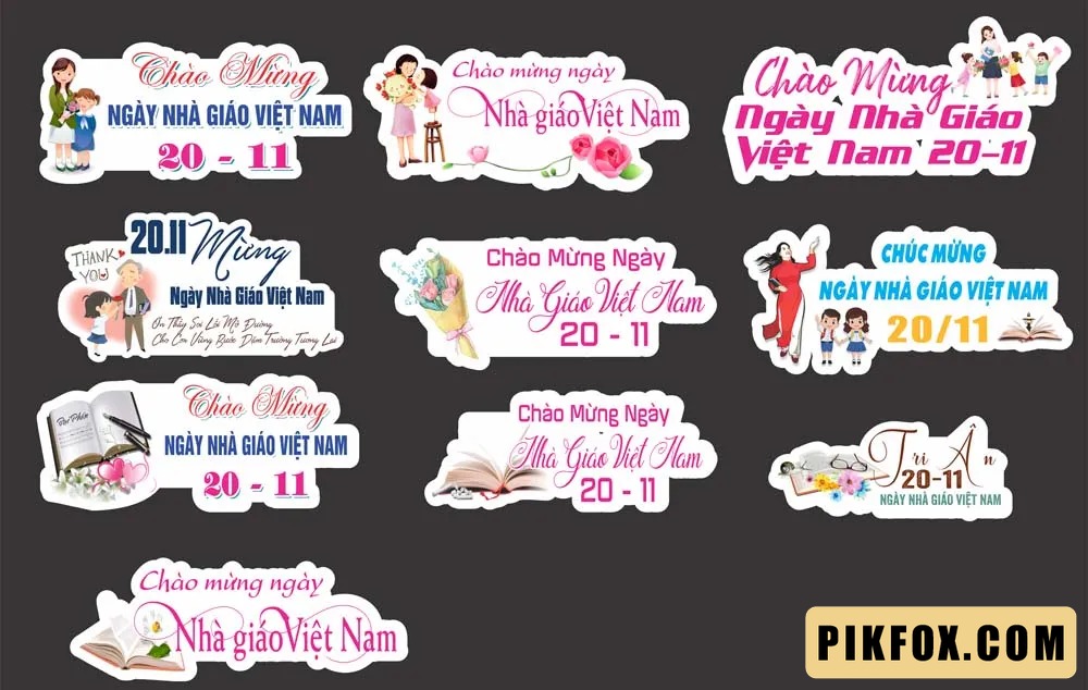 Hashtag cầm tay ngày 20-11 (2)