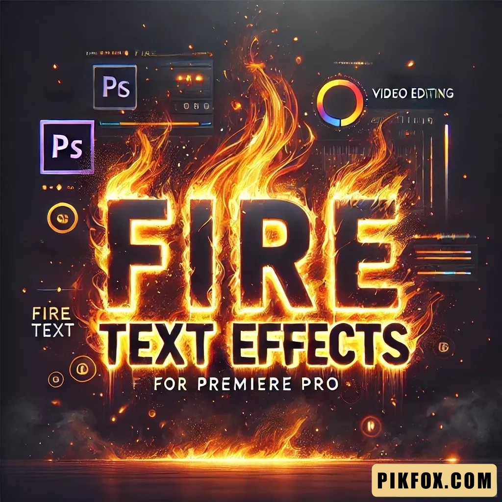 Hiệu ứng Chữ lửa cho Premiere Pro