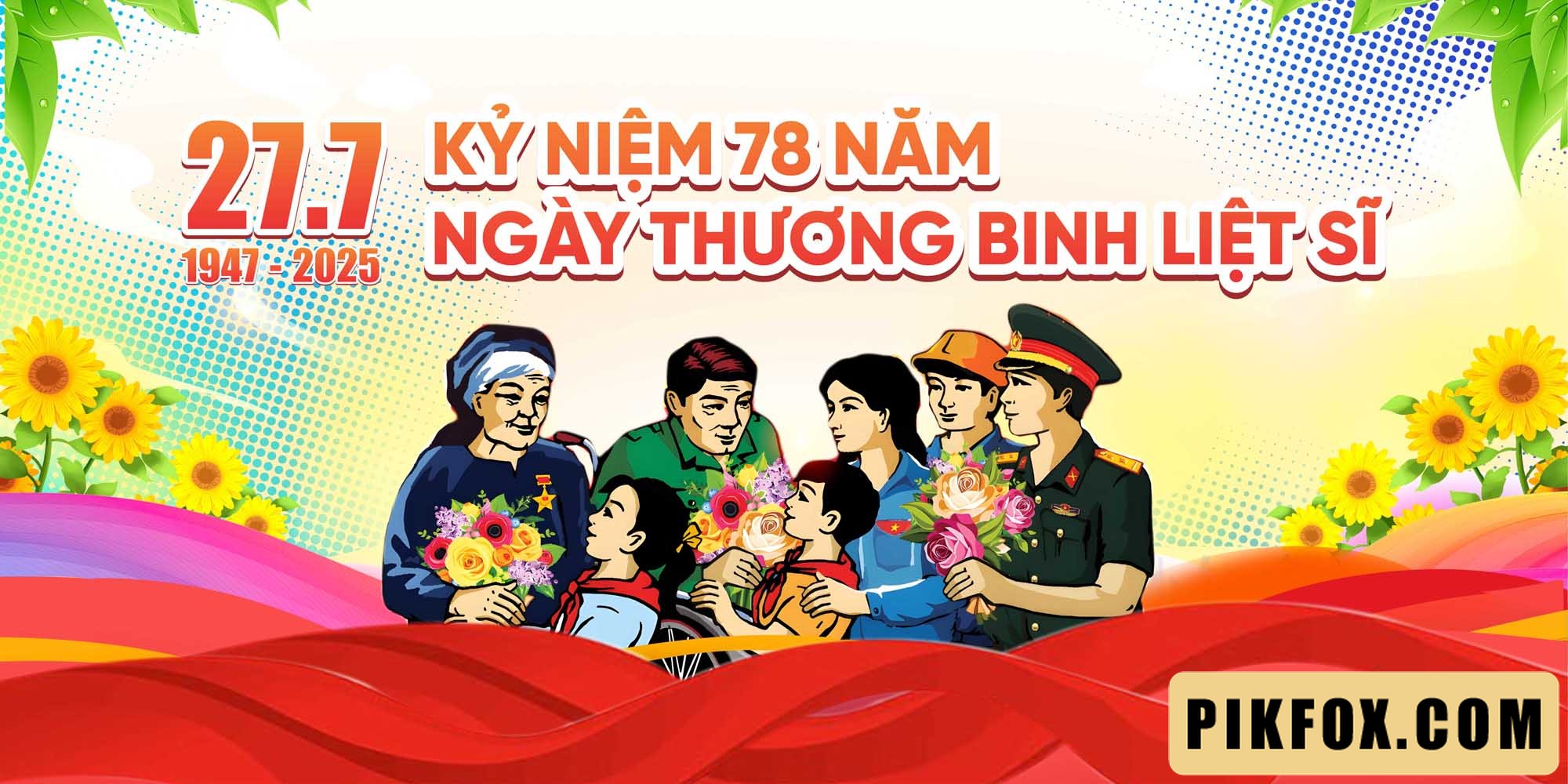 Kỷ niệm 78 năm ngày thương binh liệt sĩ 1947-2025