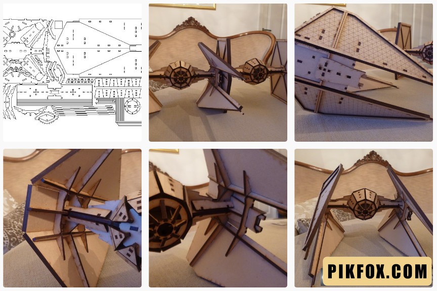 Laser cut Tie Interceptor