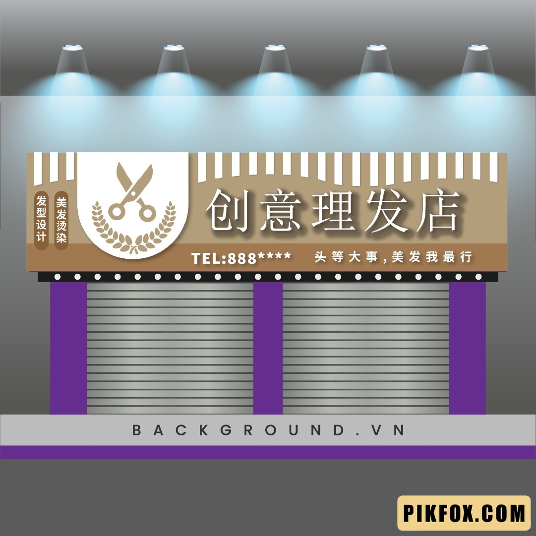 Mẫu biển hiệu hair salon (19)