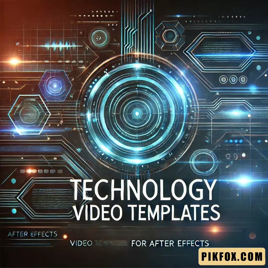 Mẫu Video công nghệ cho After Effects