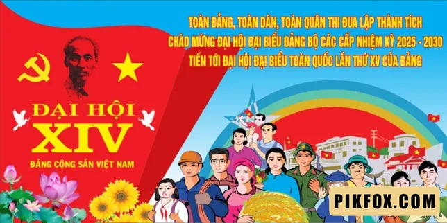 Phông nền đại hội Đảng (13)