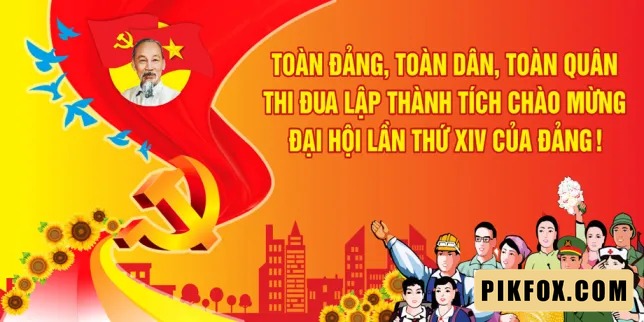Phông nền đại hội Đảng (4)