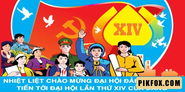 Phông nền đại hội Đảng (7)