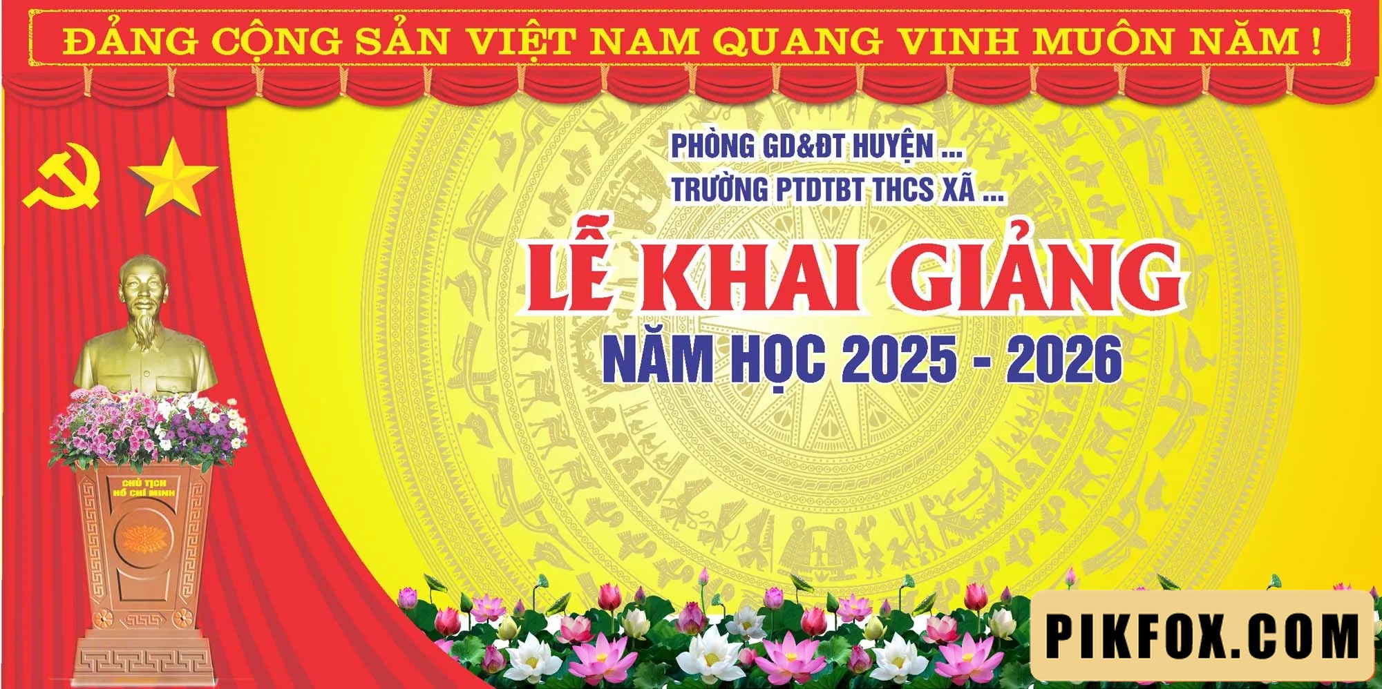 Phông nền khai giảng THPT 2025 (4)