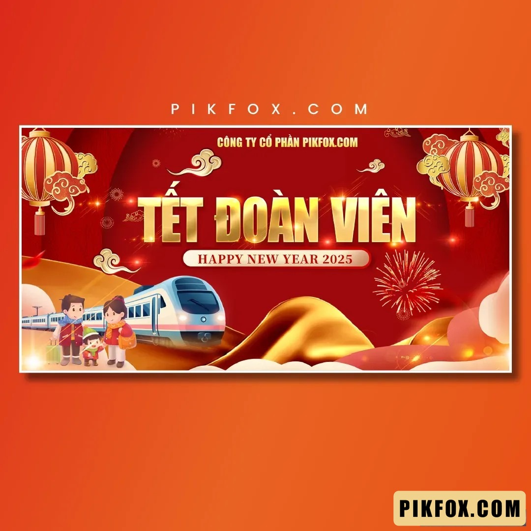 Phông nền sân khấu Tết Đoàn Viên