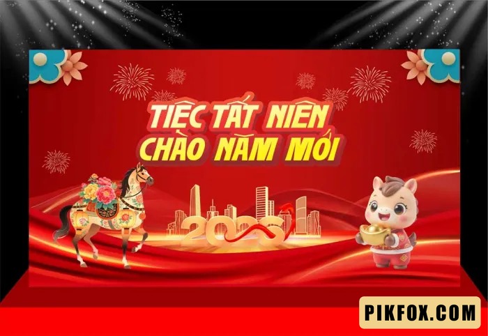 Phong Nen Tiec Cuoi Nam - Gala Dinner - Year End Party 2026 (5)