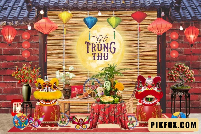 Tiểu cảnh tết trung thu 2025 (2)