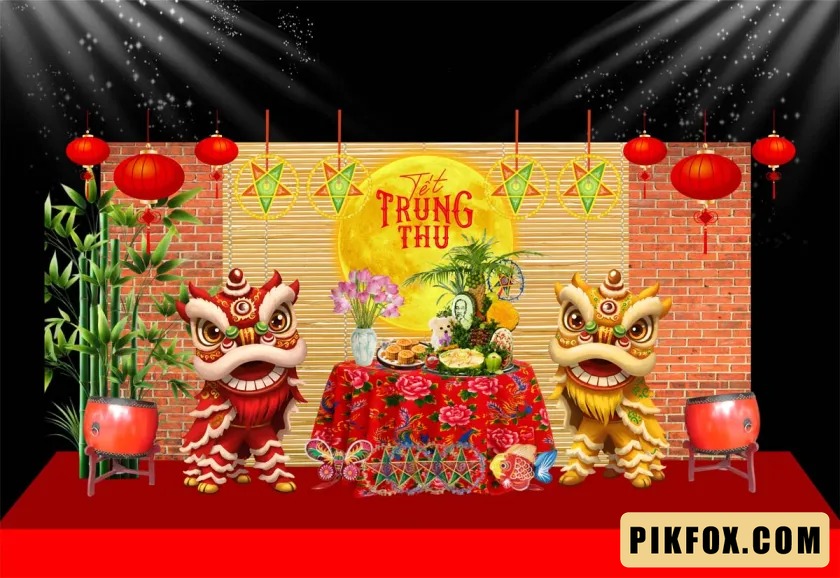 Tiểu cảnh tết trung thu 2025 (5)