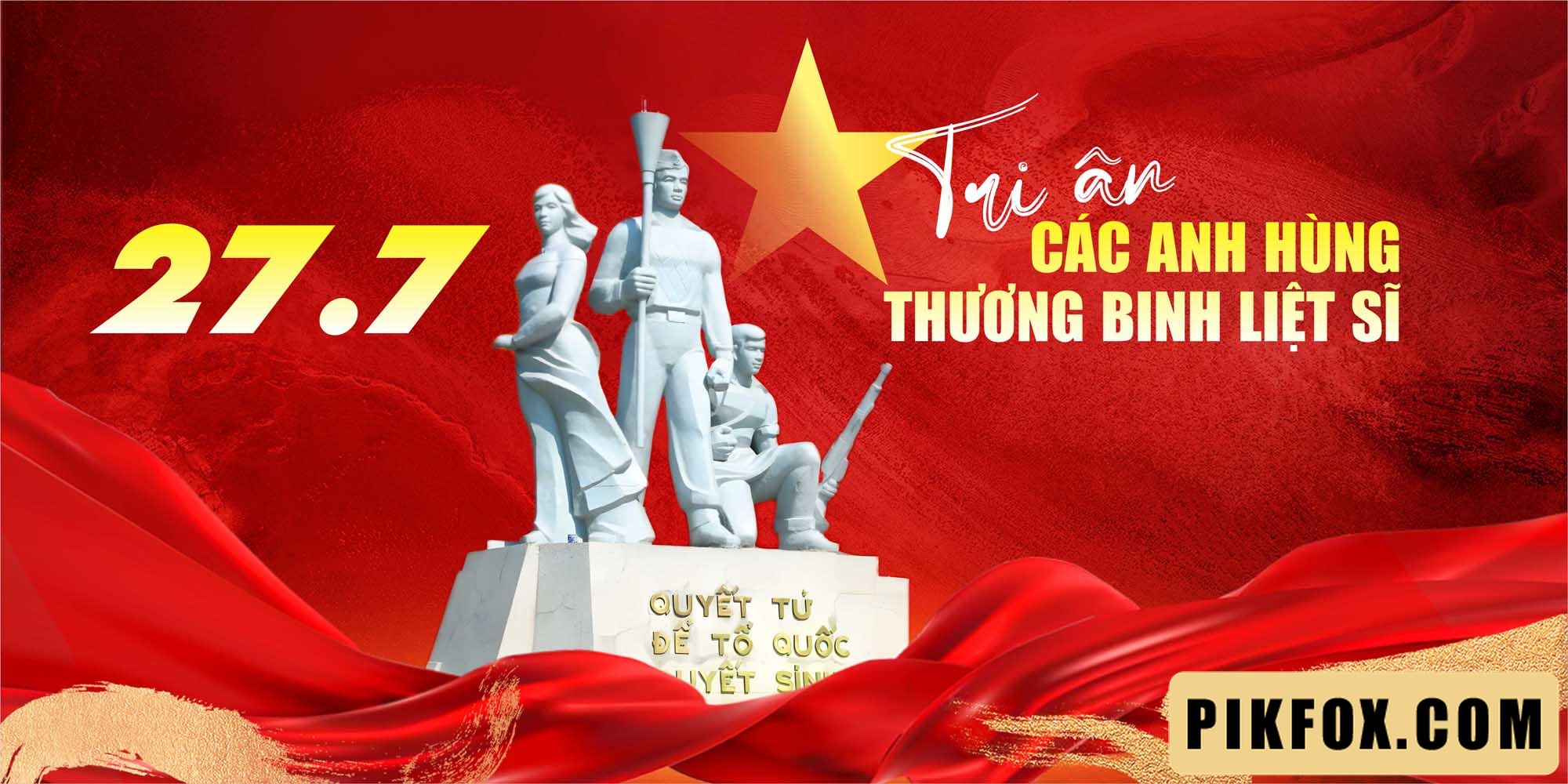 Tri ân các anh hùng thương binh liệt sĩ 27-7