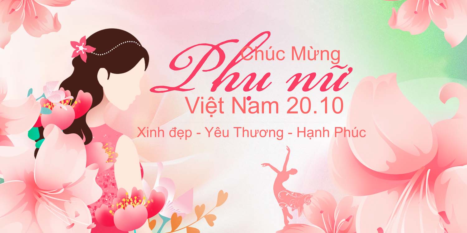 Phông nền sân khấu ngày Phụ Nữ Viêt Nam 20-10 (10)