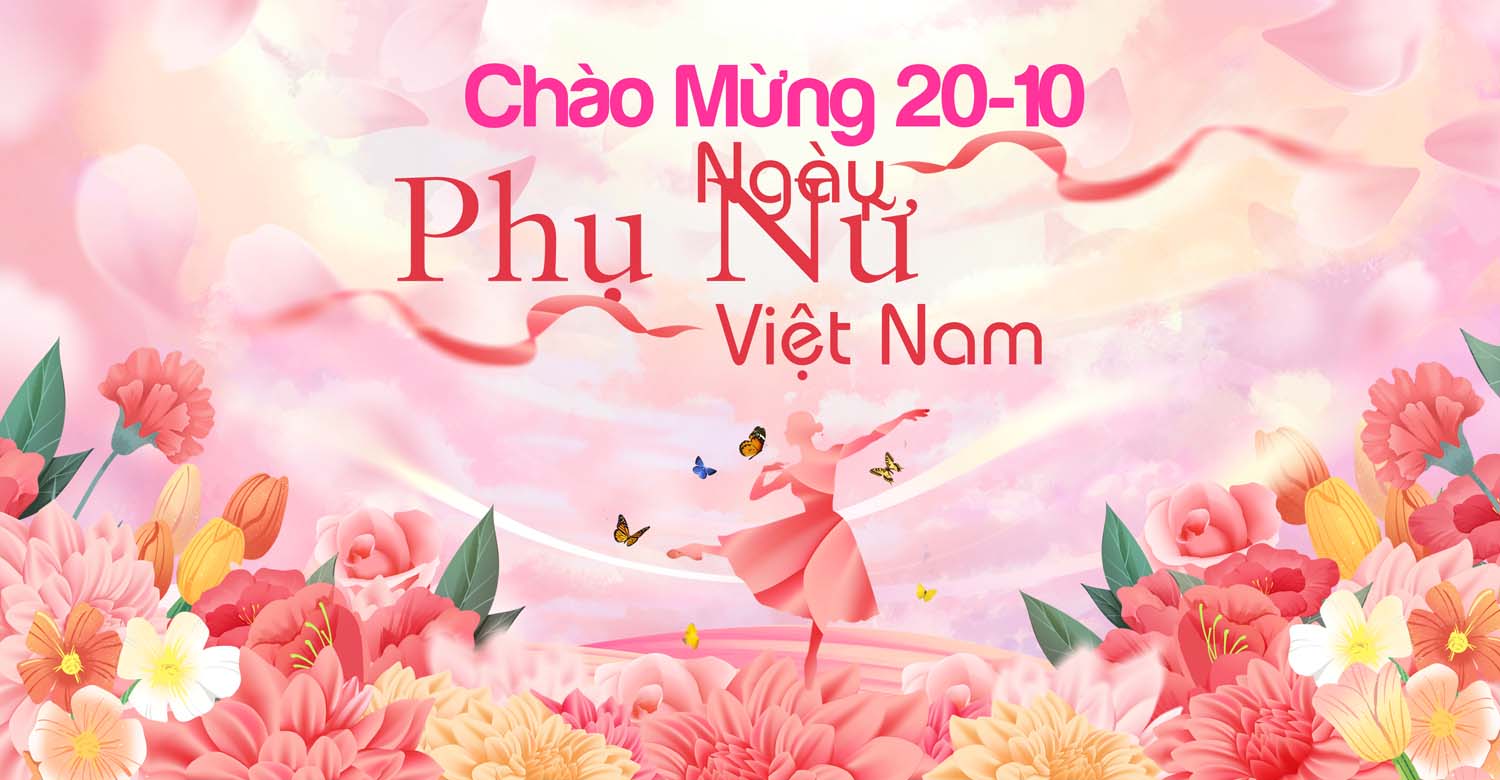 Phông nền sân khấu ngày Phụ Nữ Viêt Nam 20-10 (17)