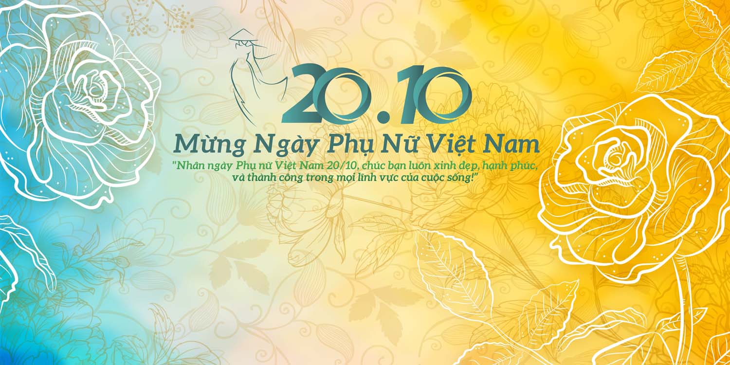 Phông nền sân khấu ngày Phụ Nữ Viêt Nam 20-10 (4)