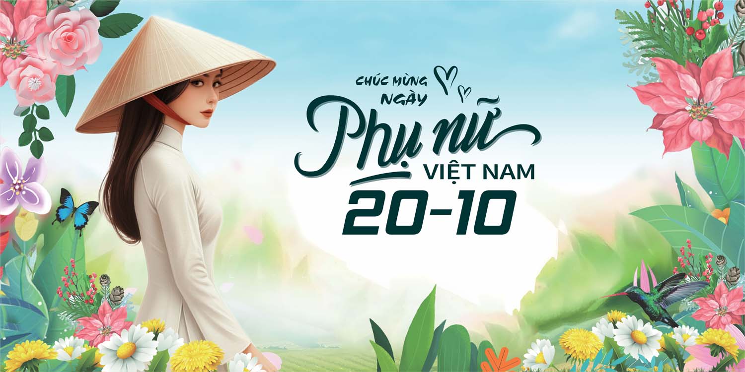 Phông nền sân khấu ngày Phụ Nữ Viêt Nam 20-10 (6)