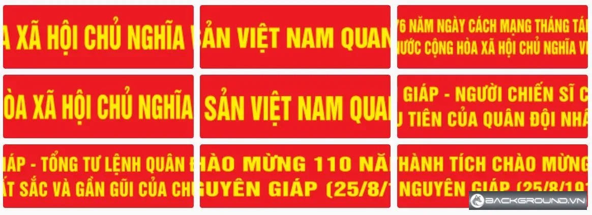 13+ Băng rôn kỷ niệm ngày sinh Đại Tướng Võ Nguyên Giáp