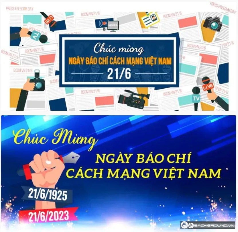 2+ Backdrop Ngày báo chí Việt Nam