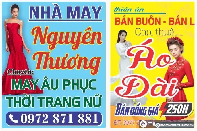 2+ Biển vẫy shop thời trang