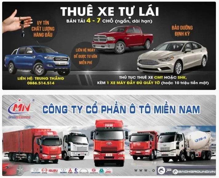 2+ Mẫu biển quảng cáo gara ô tô