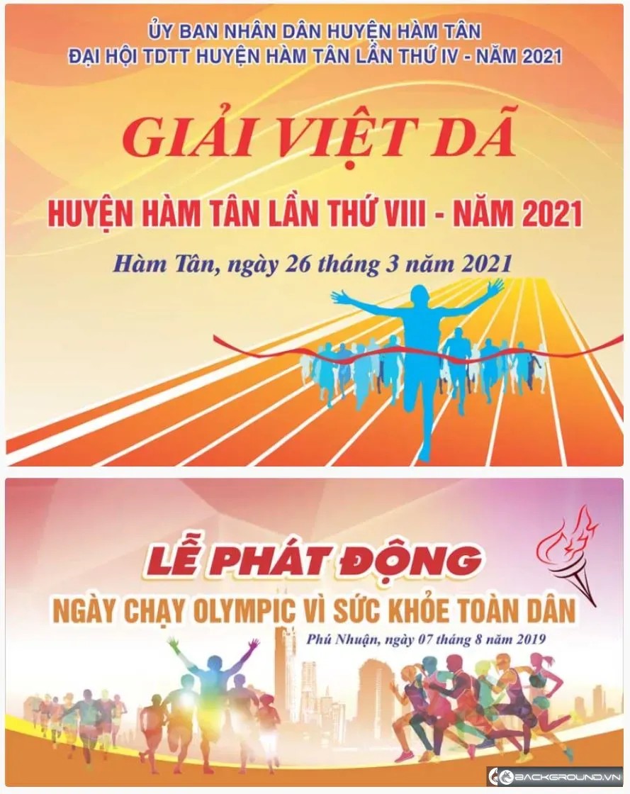 2+ Phông nền giải chạy