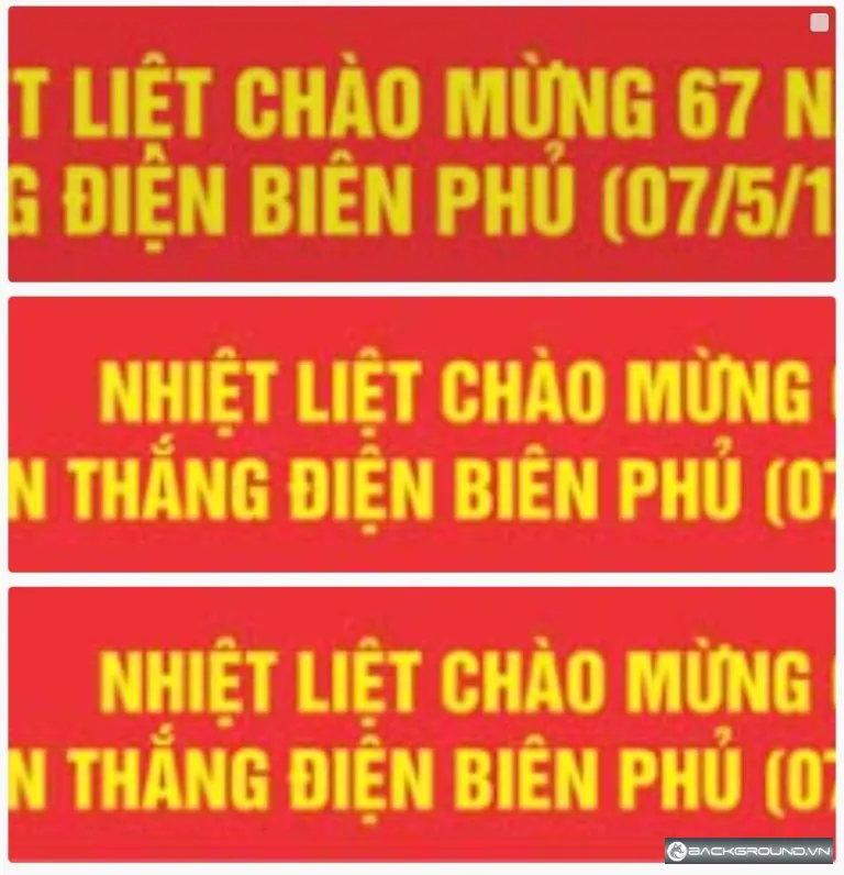 3+ Băng rôn Ngày chiến thắng Điện Biên Phủ