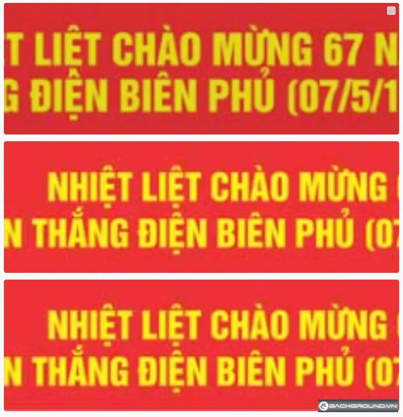 3+ Băng rôn Ngày chiến thắng Điện Biên Phủ