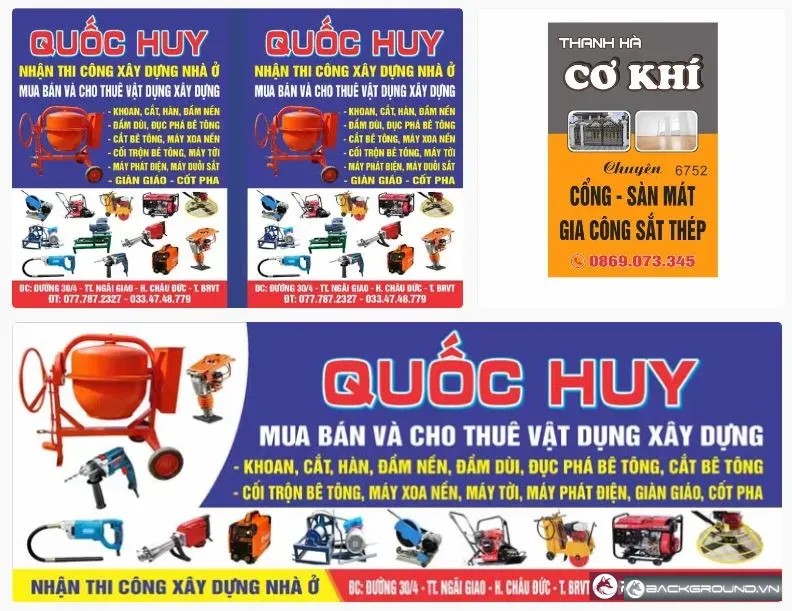 3+ Bảng hiệu cơ khí đẹp