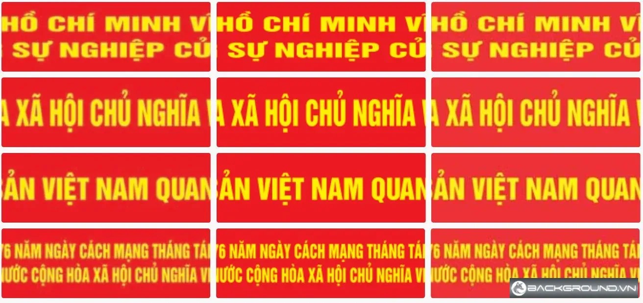 6+ Băng rôn ngày cách mạng tháng 8