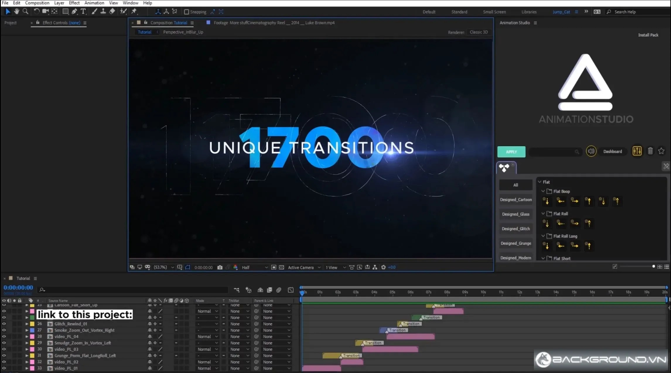 2500+ All in one Transitions Effects – After Effects