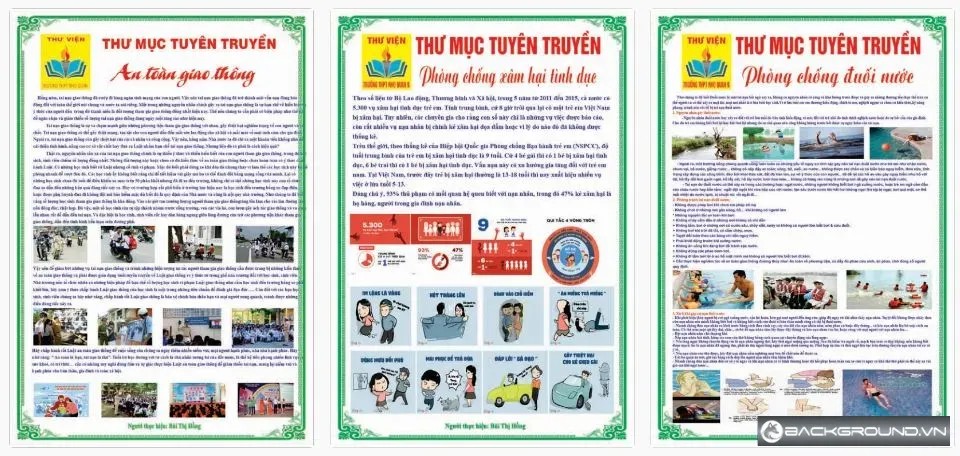 3+ Bảng tuyên truyền THPT