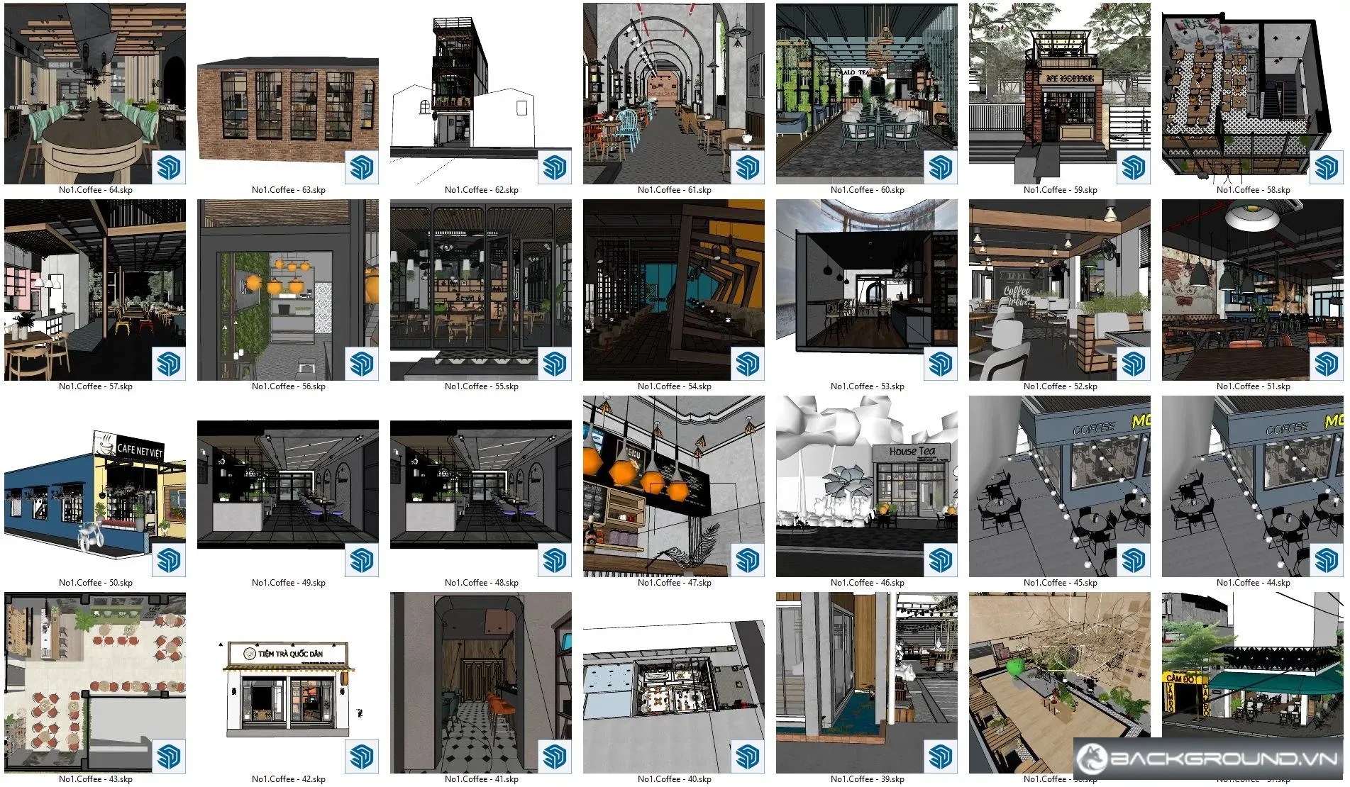 30+ Coffee shop sketchup