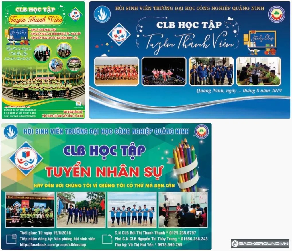 4+ Poster CLB học tập