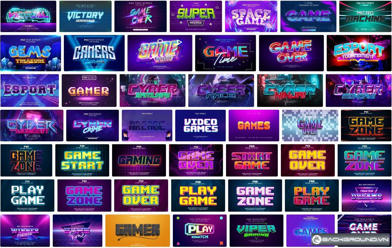 45+ Text Effect Game