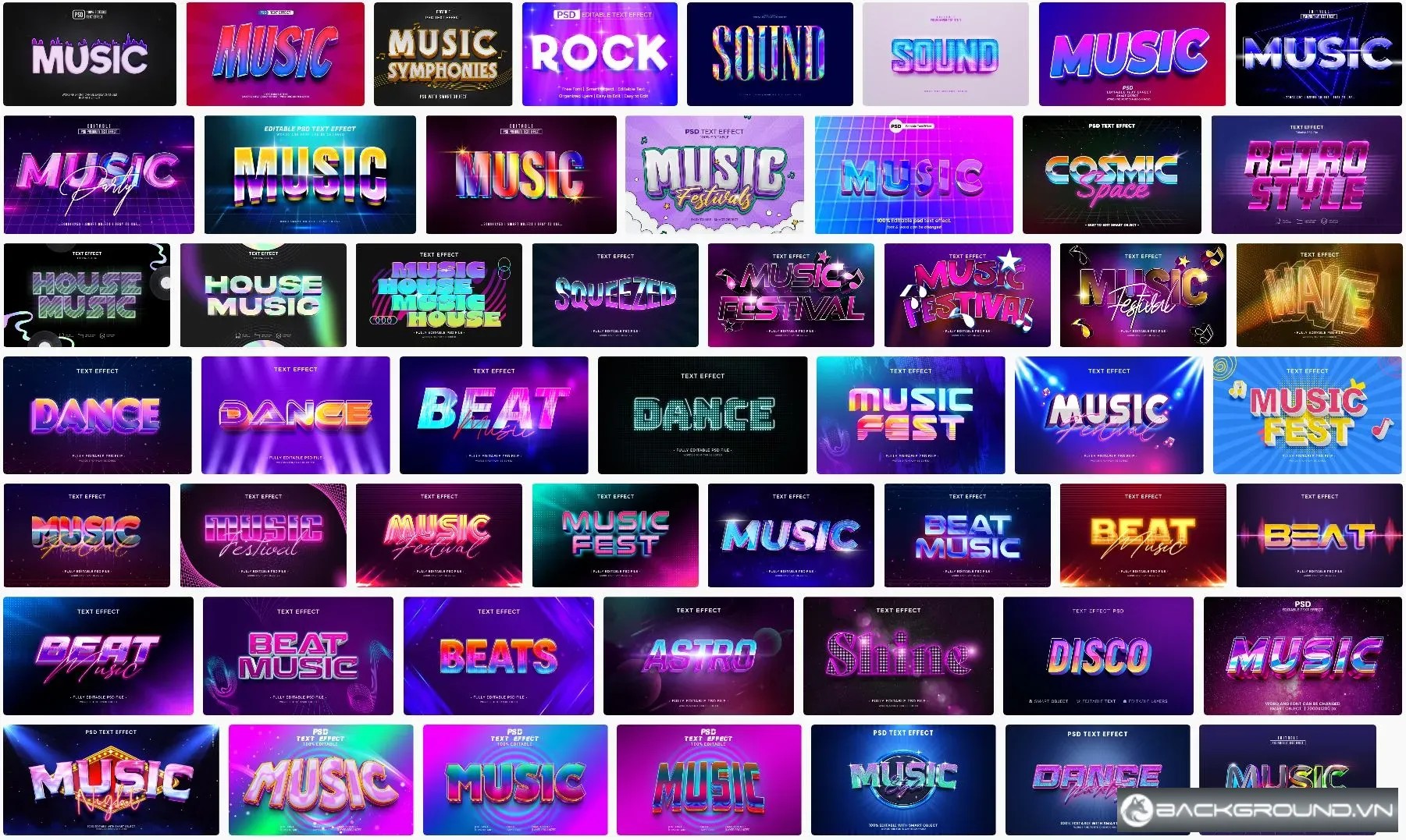 52+ Text Effect Music