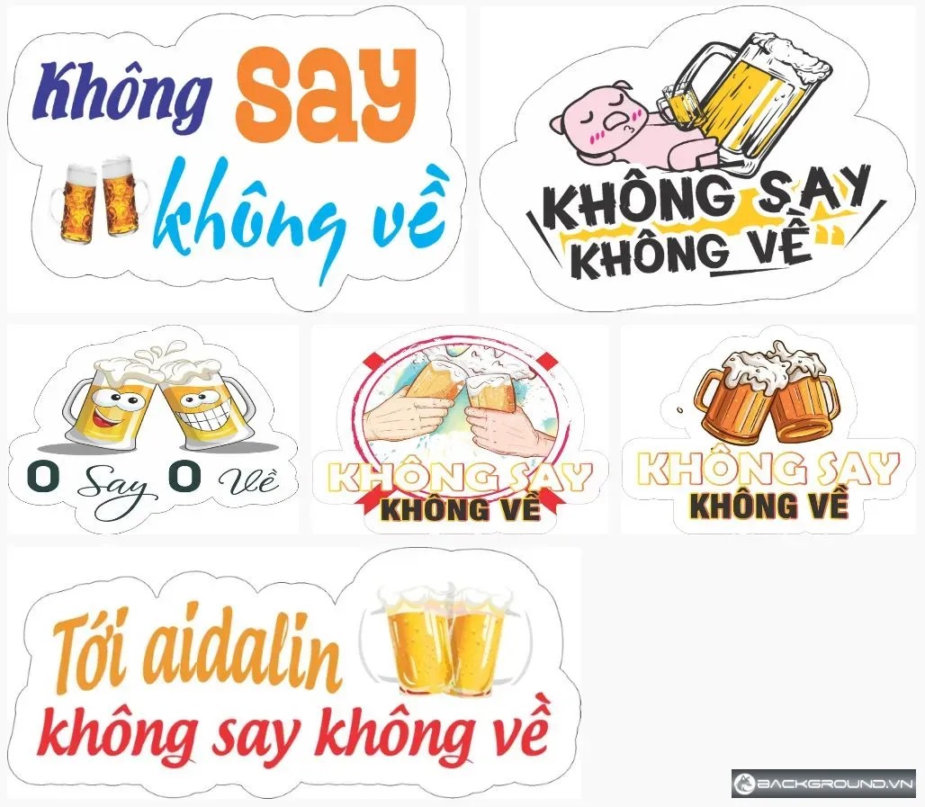 6+ Hashtag không say không về