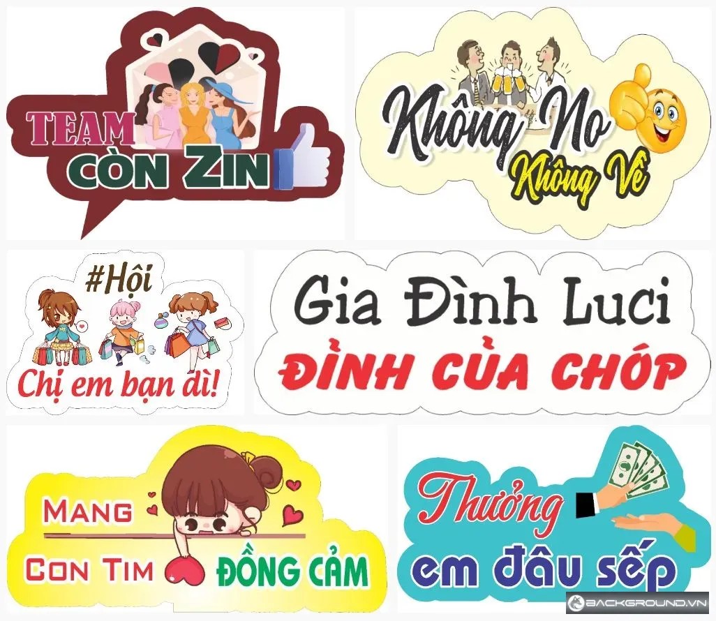 6+ Mẫu hashtag cầm tay công ty