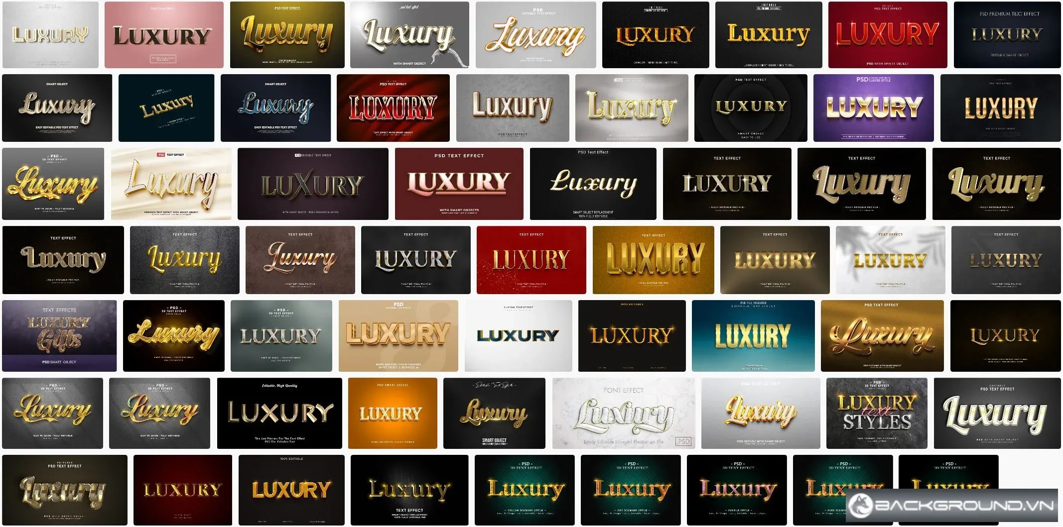 62+ Text Effect Luxury