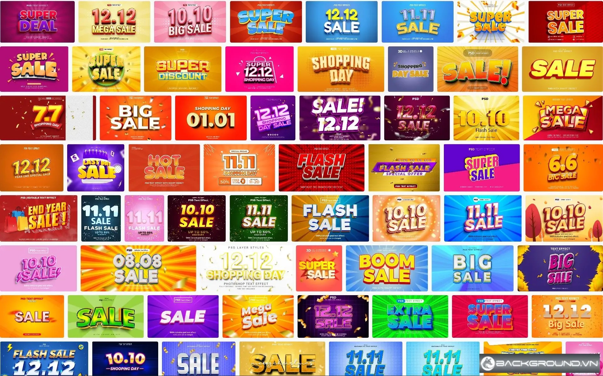 80+ Text Effect Shopping