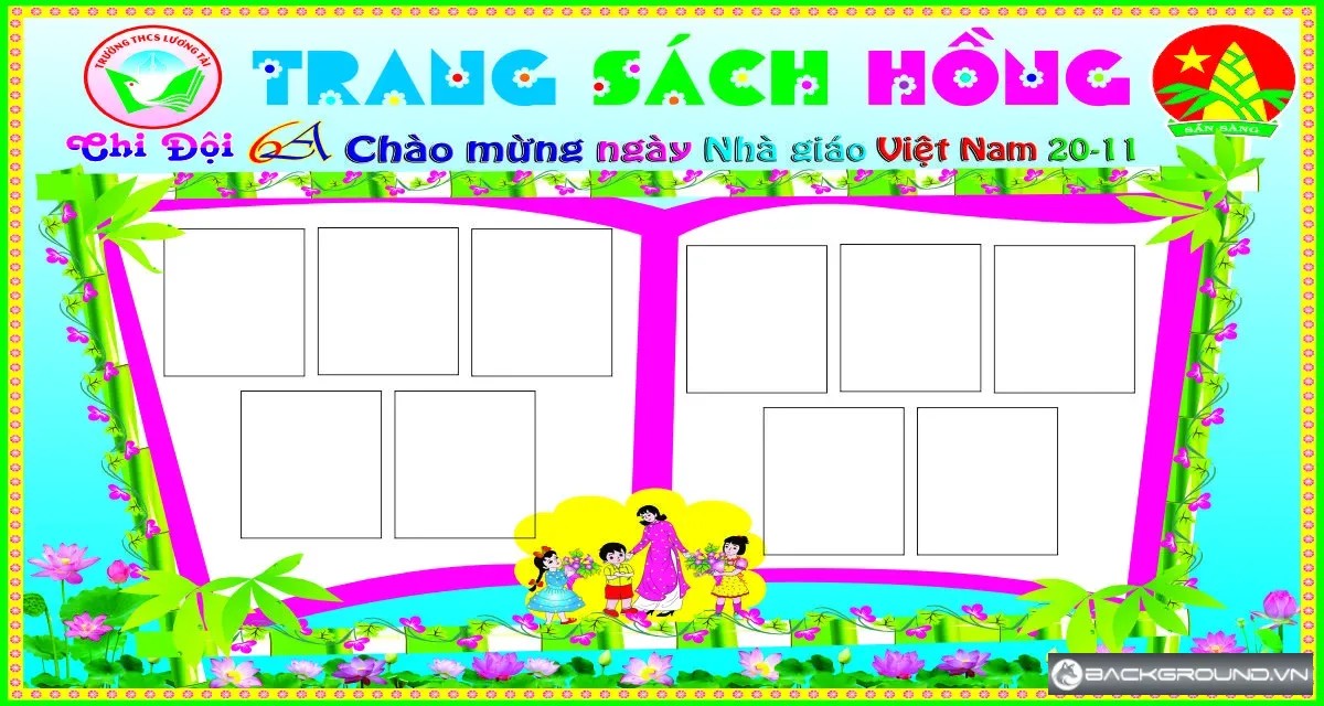 Bảng trang sách hồng