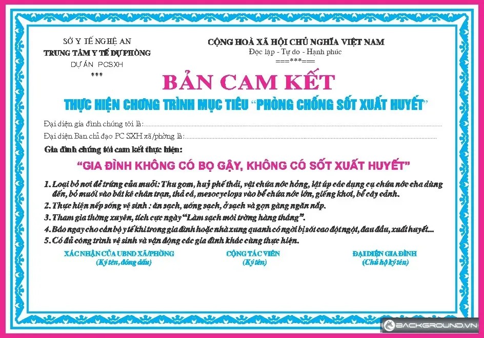 Giấy cam kết