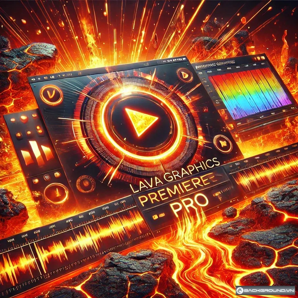 Lava graphics Premiere Pro