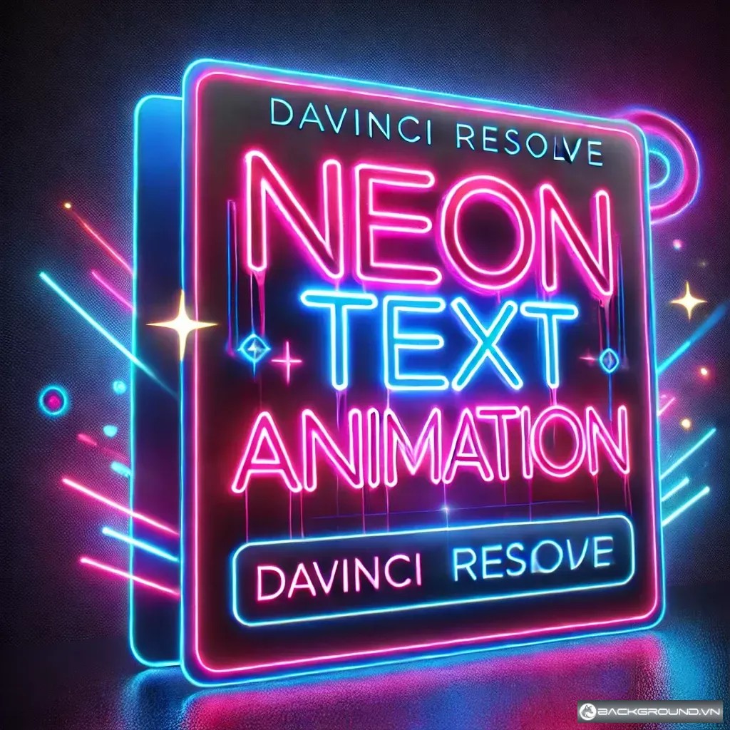 Neon Text Animation