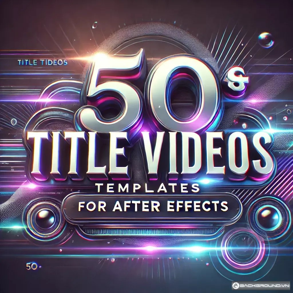 50+ Title Video for After Effects