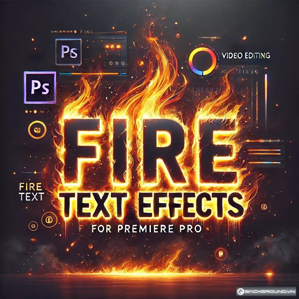 Hiệu ứng Chữ lửa cho Premiere Pro