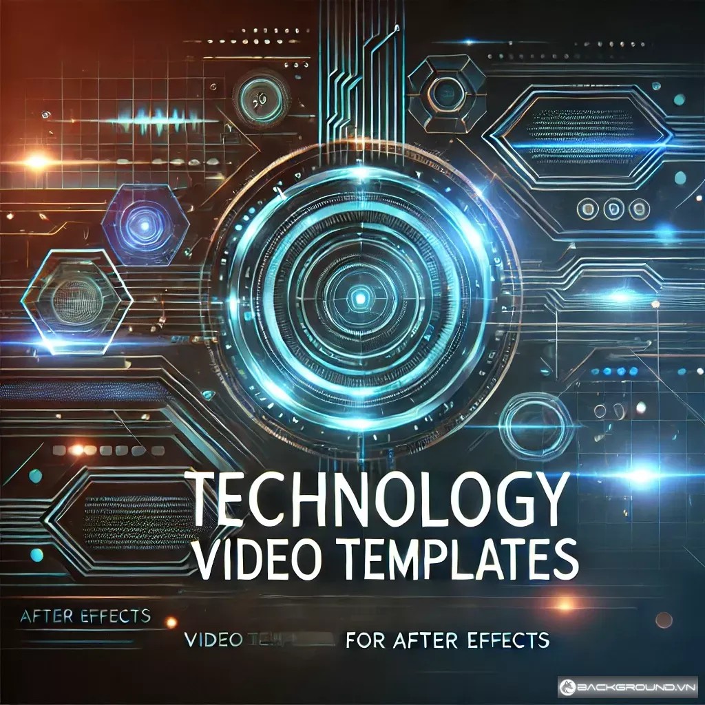 Mẫu Video công nghệ cho After Effects